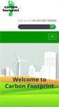 Mobile Screenshot of carbonfootprint.com